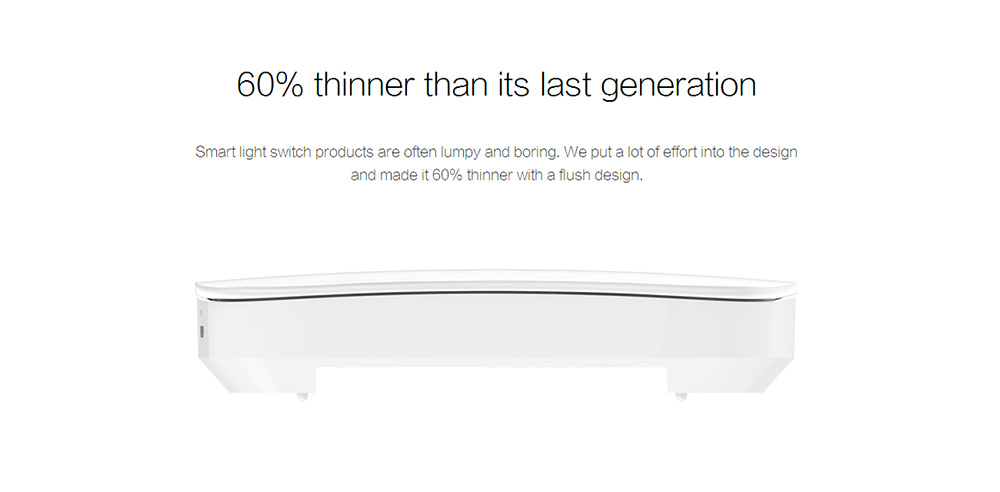 Roome Smart Bluetooth Switch APP Control Timing On/Off 86mm Box Touch Switch Auto Light Sensor - Two-key switch