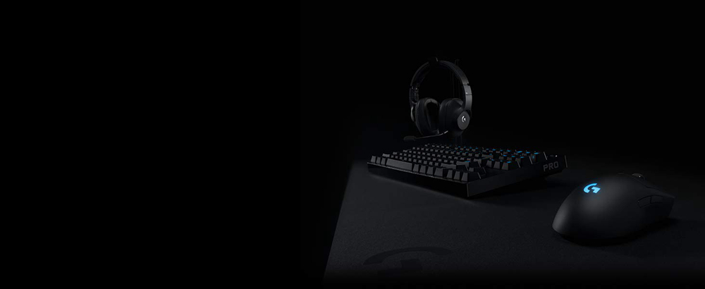 Logitech G PRO Wireless Dual-mode Gaming Mouse RGB Program 16000 DPI - Black