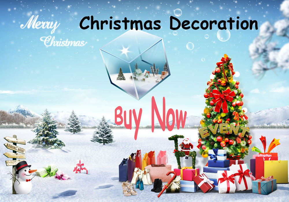 Santa Claus LED Bulbs String Floral Lights for Party Garden Decoration (1 Meter 10 Lights ) - Multi color