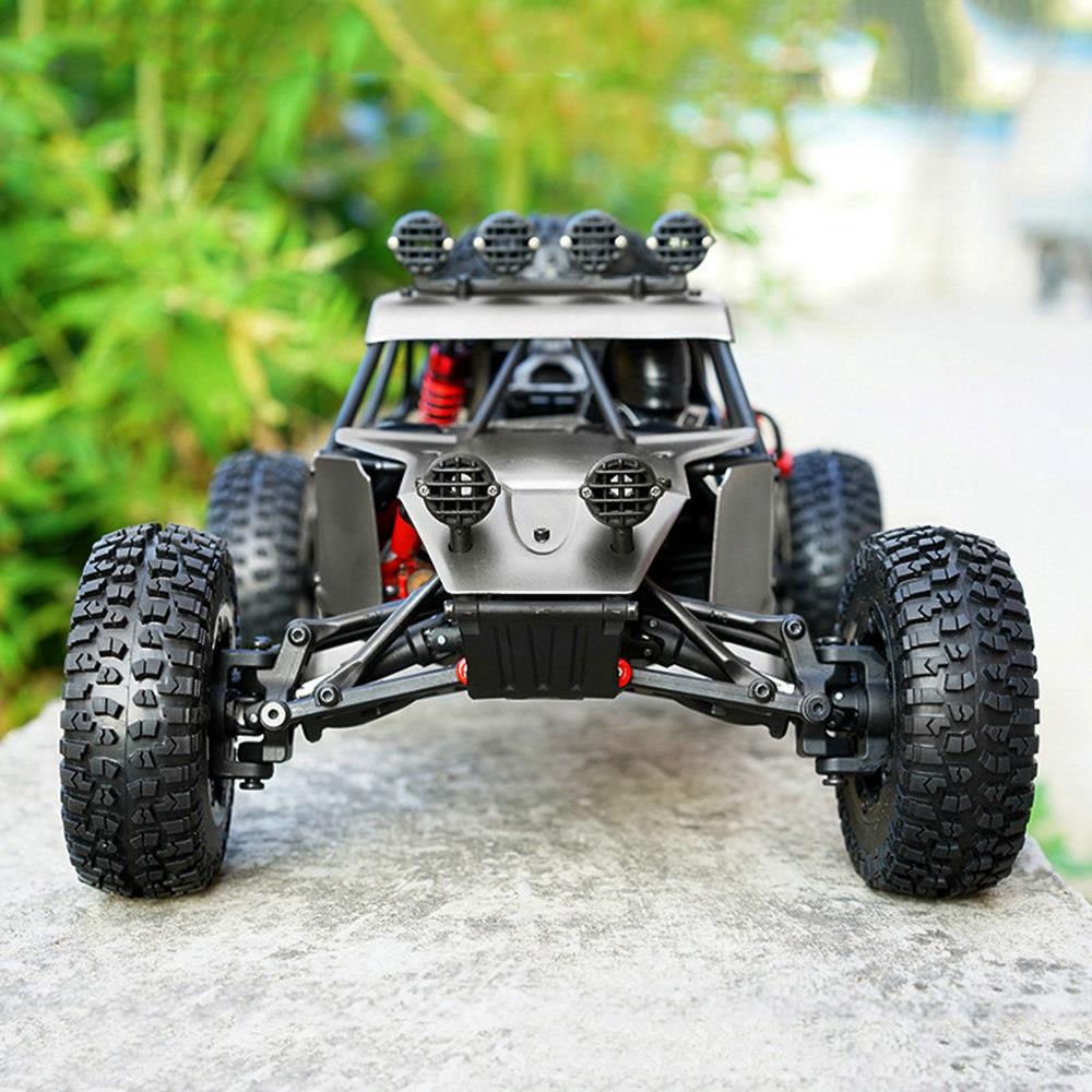 Feiyue FY03H Eagle-3 1:12 2.4G 4WD Brushless Metal Body Desert High Speed Truck Off-road RC Car RTR - Gray