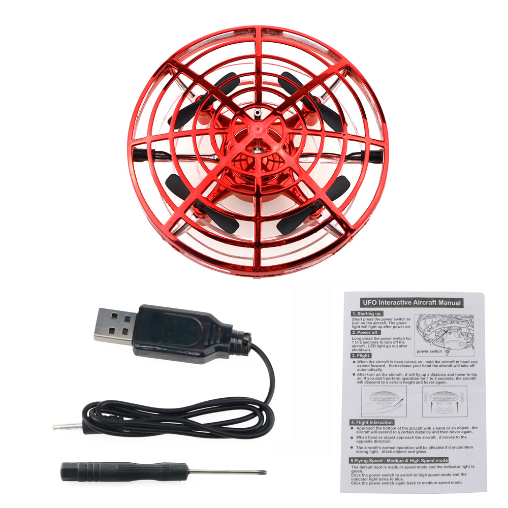 JJRC HXB-003R RC Drone Infrared Sensing Control Altitude Hold Mode Interactive Manipulation BNF - Red