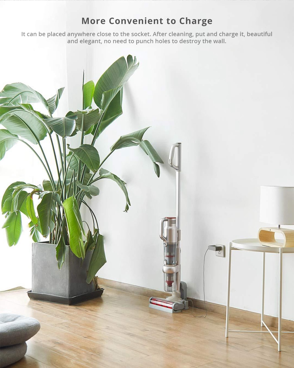 EU Xiaomi JIMMY JV71 Cordless Stick Vacuum Cleaner Champagne Gold