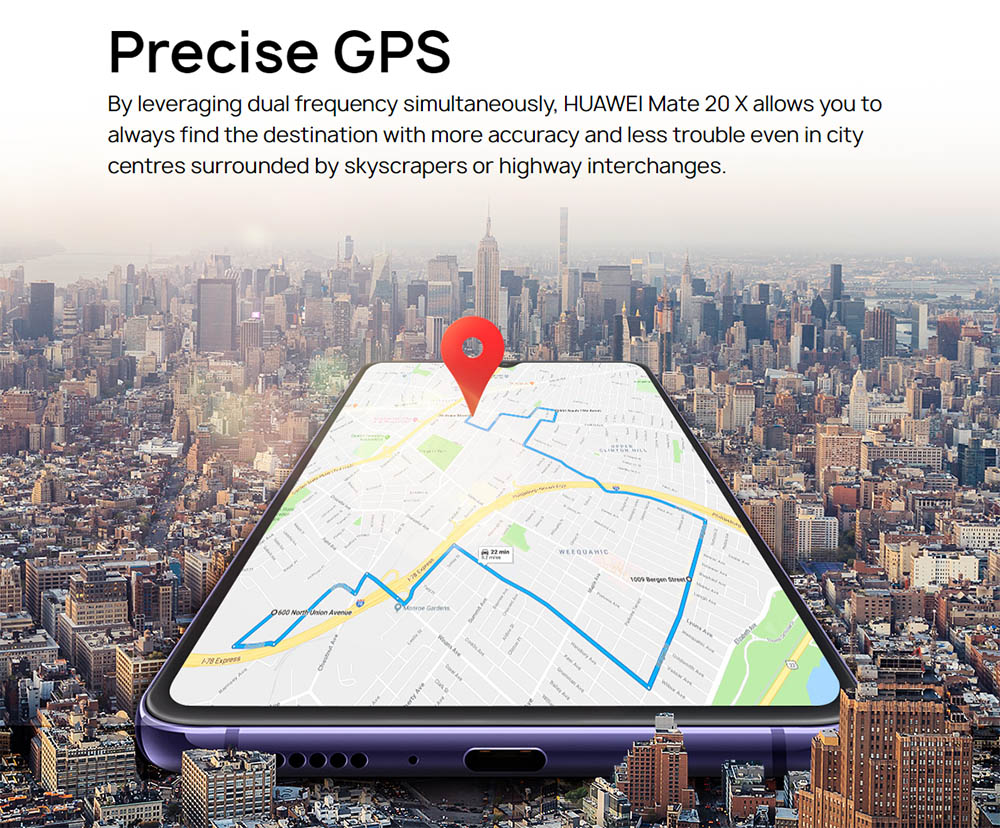 HUAWEI Mate 20 7.2G 4G 980G 6G 128G 40.0G 20.0GB 8.0GB 9.0GB XNUMXMP XNUMXMP + XNUMXMP + XNUMXMP טריפל מצלמות אחוריות אנדרואיד XNUMX NFC IR שלט רחוק Touch ID - כחול חצות