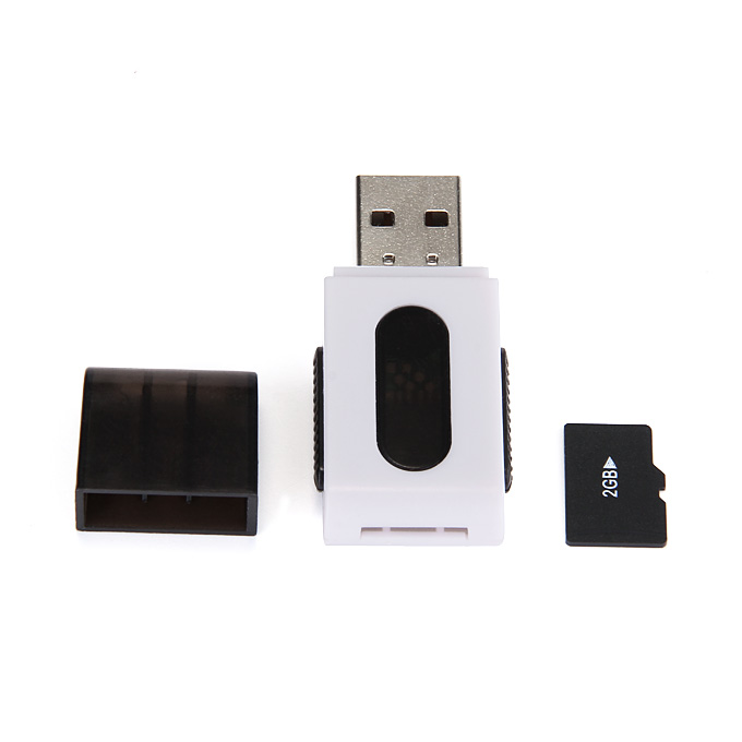 [HK Stock] CX-10C Card Reader with 2G Memory Card