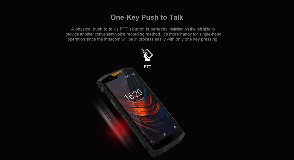 [HK Stock]DOOGEE S80 Lite 5.99 Inch 4G LTE Smartphone Helio P23 4GB 64GB 13.0MP+8.0 Dual Rear Cameras Android 8.1 IP68 Walkie Talkie NFC 10080mAh - Orange