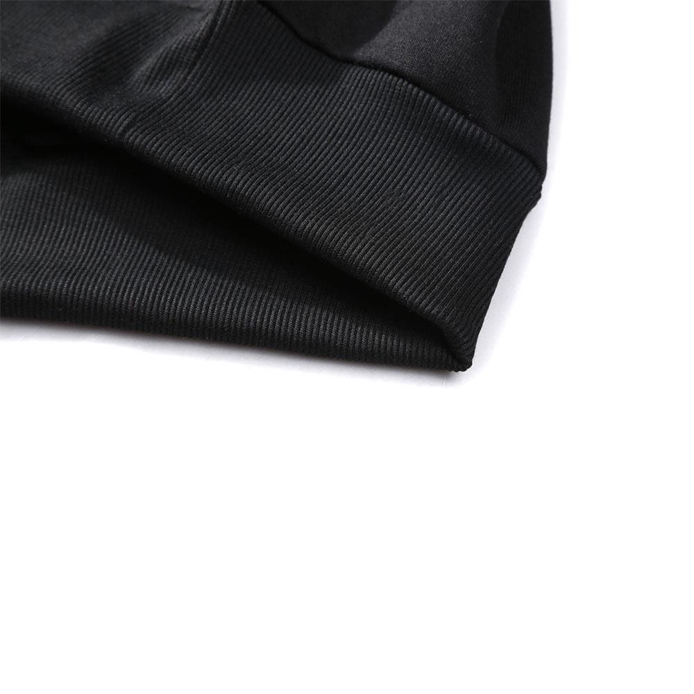 WY19 Men's Autumn Basic Casual Round Neck Sweatshirt (Solid Color Cotton Pullover Shirt Size M) - Dark Gray