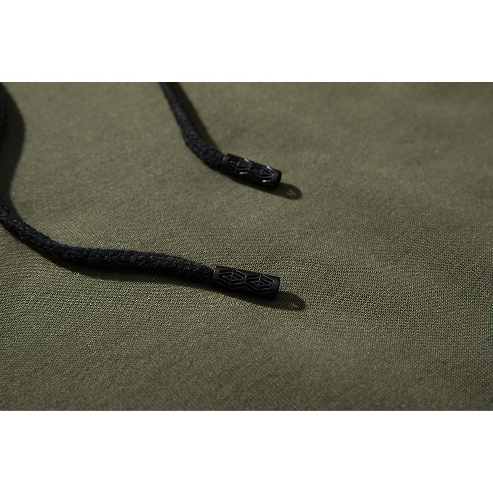 WY39 Men's Autumn Winter Raglan Hoodie (Color Block Breathable Size M) - Green