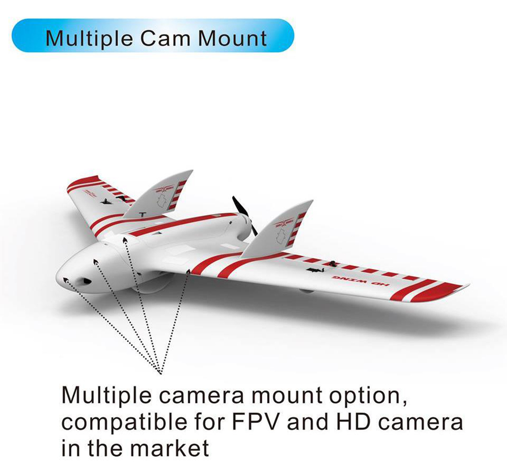 Sonicmodell HD Wing EPO FPV Flying Wing 1213mm Wingspan RC Airplane PNP