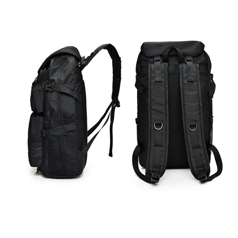 Unisex 16 Inch Laptop Computer Bag Large Capcacity Travel Backpack - Black