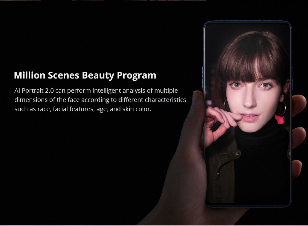 Nubia X 6.26 Inch 4G LTE Smartphone Snapdragon 845 8GB 128GB 16.0MP+24.0MP Dual Rear Cameras Android 8.1 All-Screen Fast Charge Dual Screen - Gray