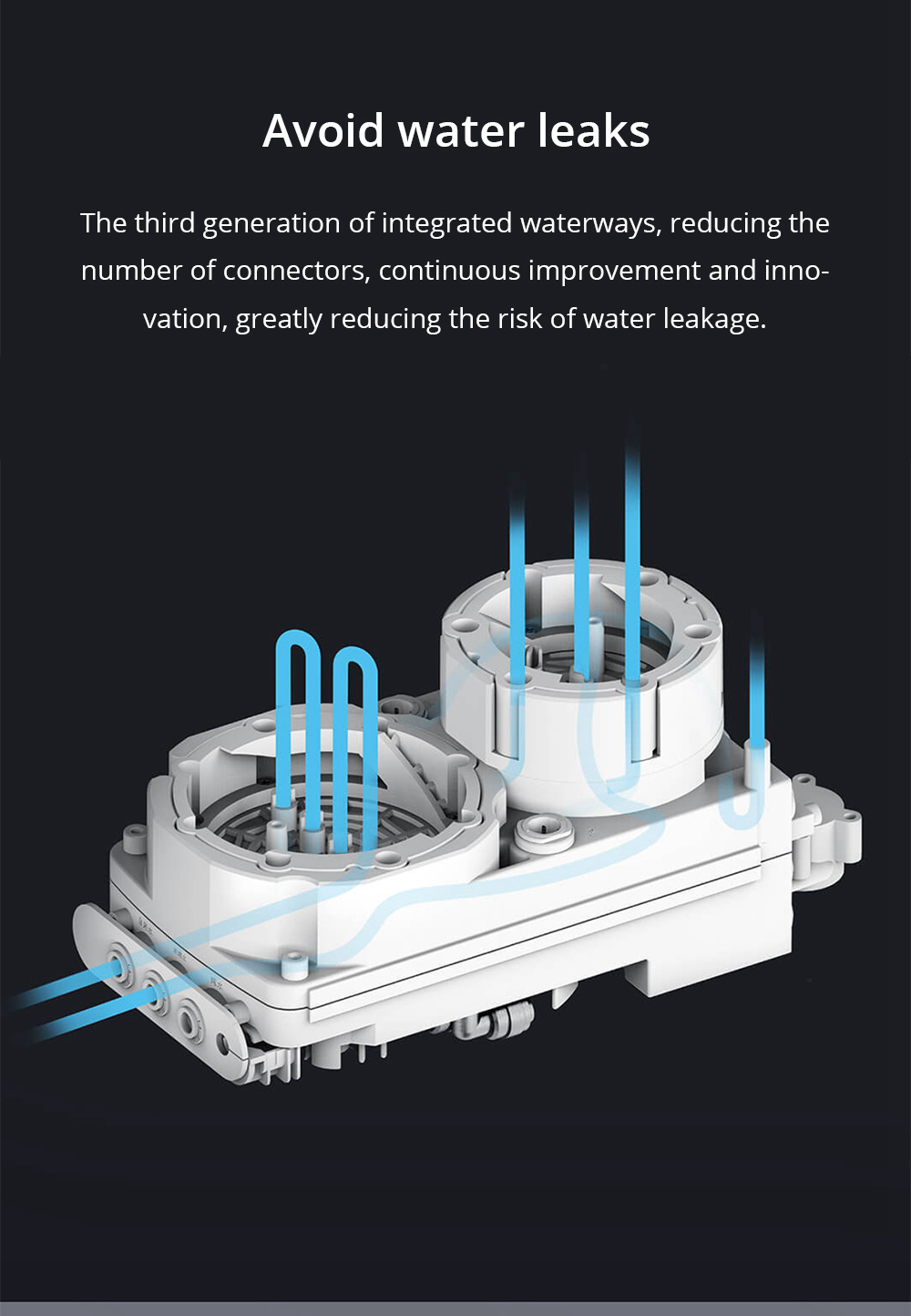 [Installation Edition]Xiaomi Viomi X3 Smart Water Purifier UV Sterilization Reverse Osmosis APP Remote Control - Gray