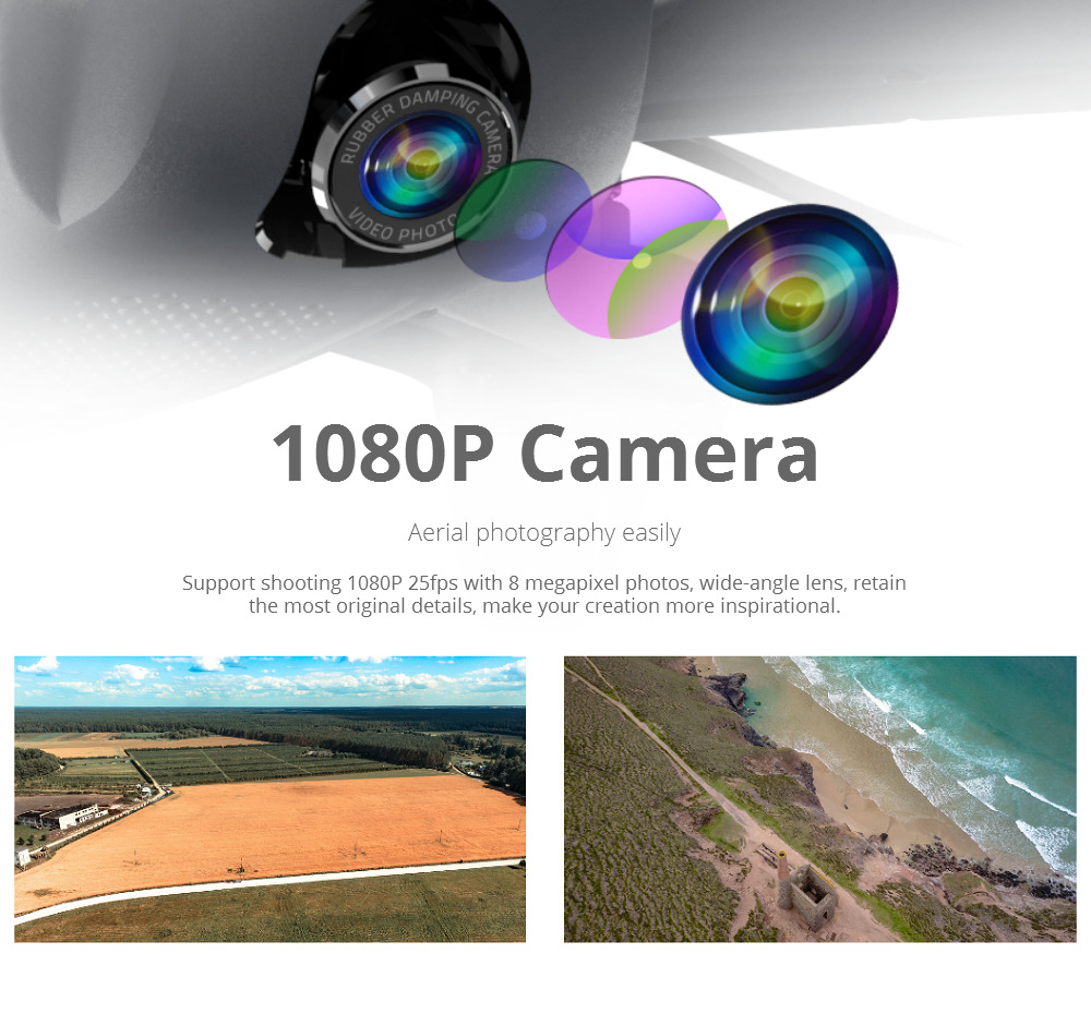 UDI R/C U52G MIRAGE PRO HD 1080P 5G WIFI FPV GPS Brushless RC Drone Quadcopter With Follow Me Mode RTF