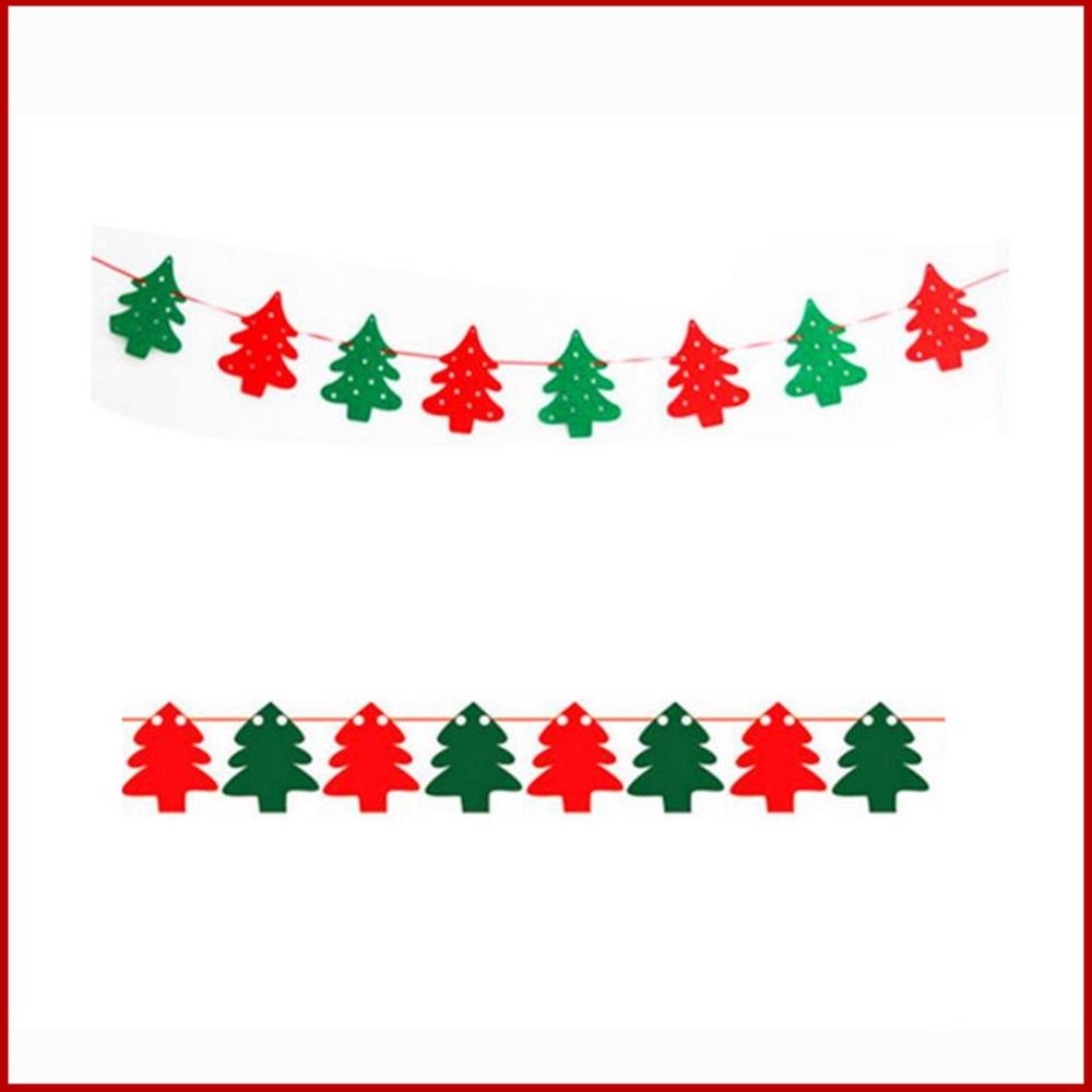 String Flags Hanging Flags for Christmas Decorations Shopping Malls - Christmas Tree
