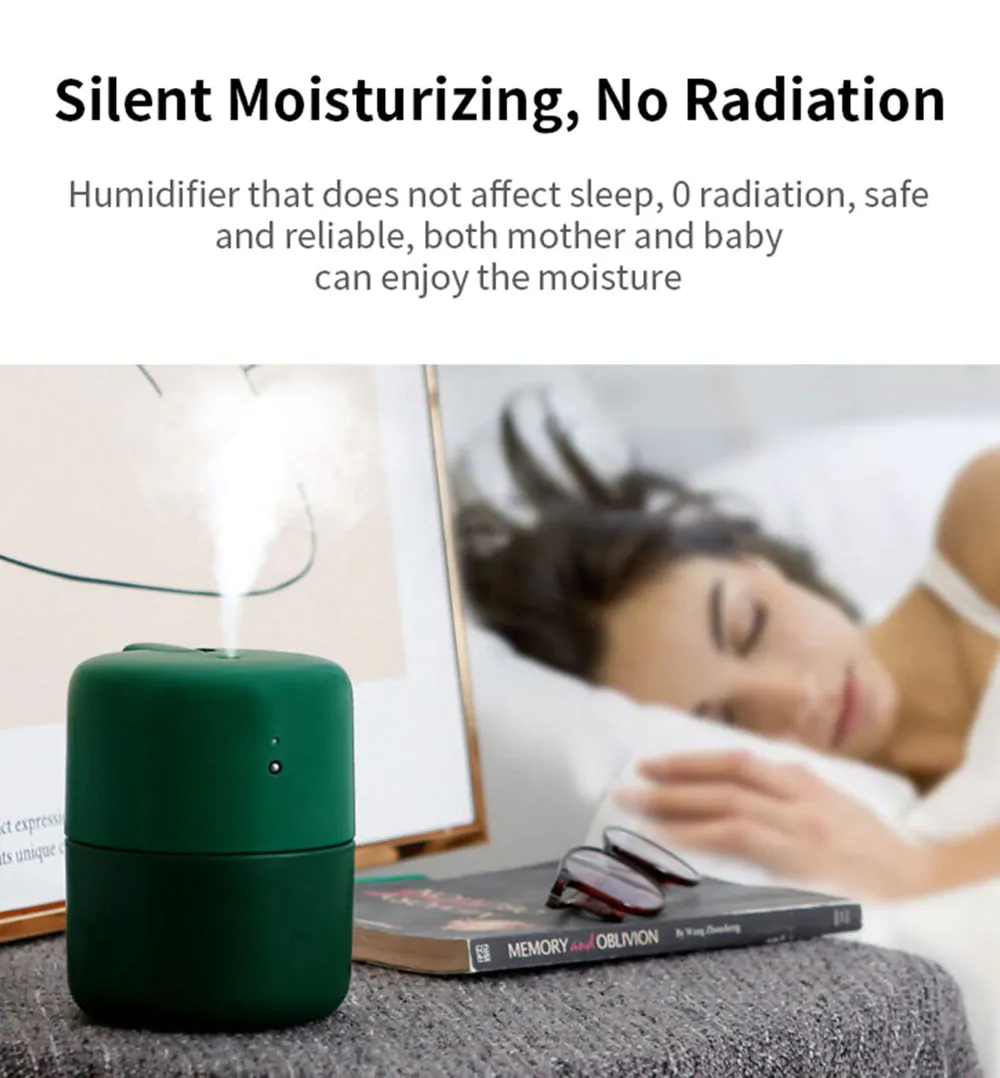 Xiaomi VH H01 Desktop Office Mini USB Humidifier Silent Moisturizing Touch Control Intelligent Anti-dry - Blue