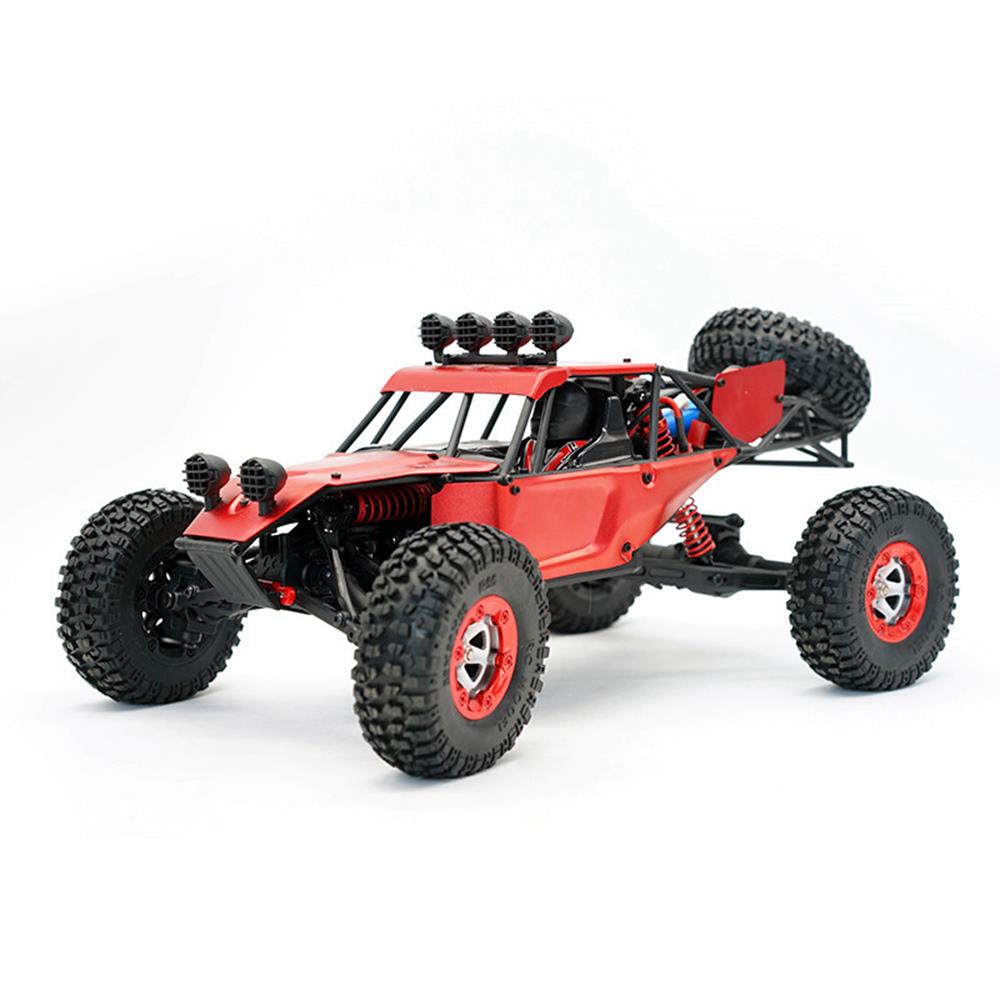 Feiyue FY03H Eagle-3 1:12 2.4G 4WD Brushless Metal Body Desert High Speed Truck Off-road RC Car RTR - Red