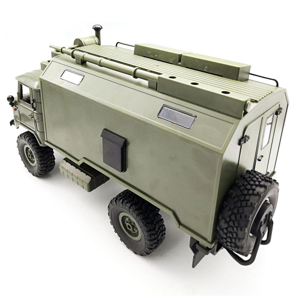 WPL B24 ZH GASS 66 2.4G 1:16 4WD Military Truck RC Car Rock Crawler RTR - Army Green