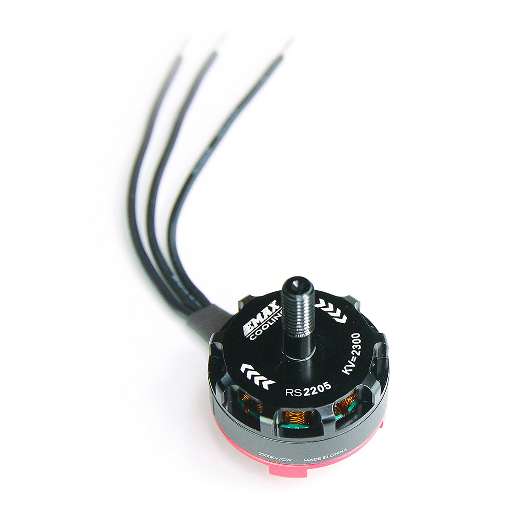 [HK Stock]EMAX RS2205 2300KV Red Bottom  Motor for FPV Racing - CW