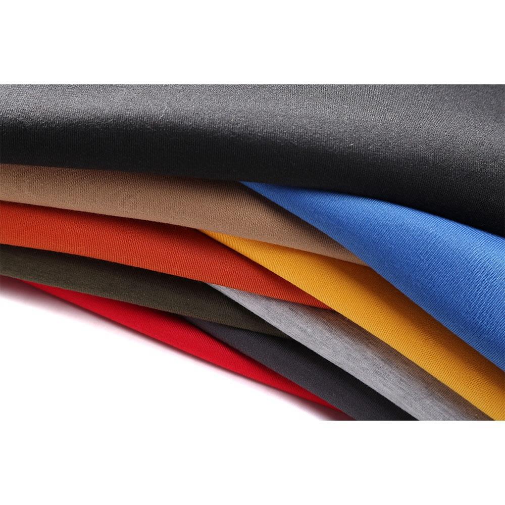 WY18 Men's Autumn Winter Basic Casual Cotton Hoodie Solid Color Size M - Blue