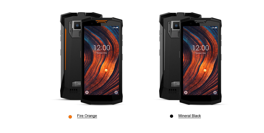 [HK Stock]DOOGEE S80 Lite 5.99 Inch 4G LTE Smartphone Helio P23 4GB 64GB 13.0MP+8.0 Dual Rear Cameras Android 8.1 IP68 Walkie Talkie NFC 10080mAh - Orange