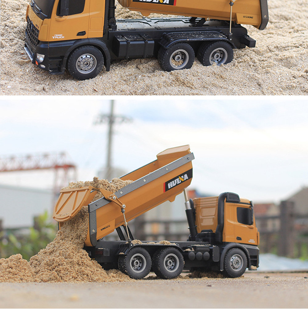 huina 1573 rc dump truck