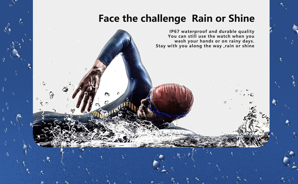 NO.1 G12 Smart Watch 1.3 Inch TFT Screen IP67 Waterproof Heart Rate Sleep Monitor Multi-Sport Mode -Black + Steel Strap