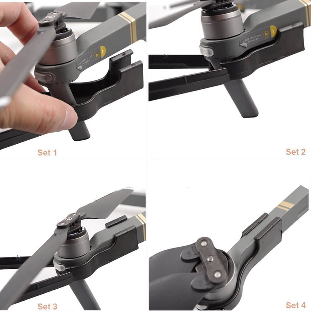 [HK Stock] Propeller Protective Guard Spare Parts for DJI Mavic Pro RC Quacopter - Black