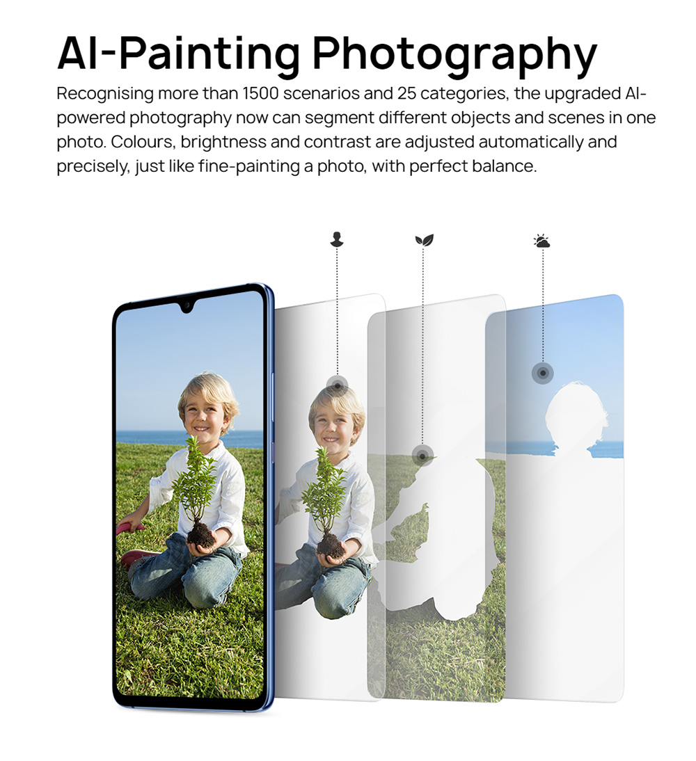 HUAWEI Mate 20 7.2G 4G 980G 6G 128G 40.0G 20.0GB 8.0GB 9.0GB XNUMXMP XNUMXMP + XNUMXMP + XNUMXMP טריפל מצלמות אחוריות אנדרואיד XNUMX NFC IR שלט רחוק Touch ID - כחול חצות