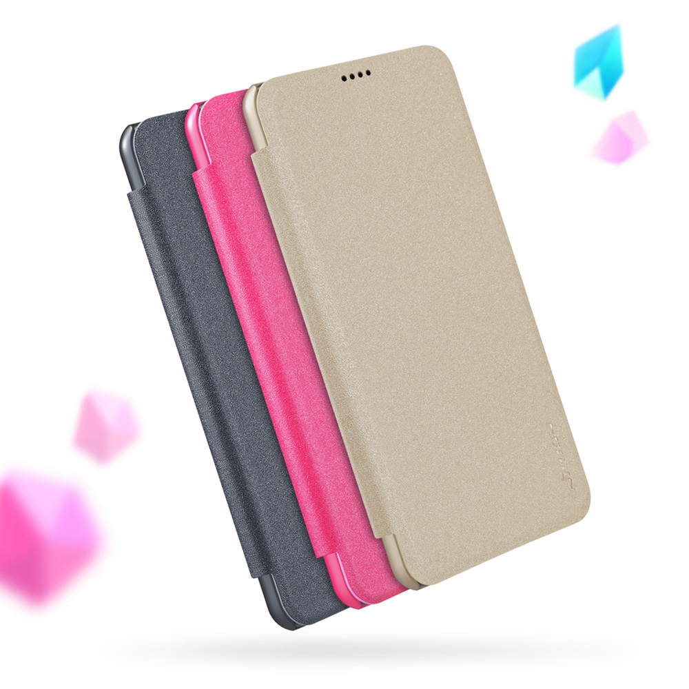 Nillkin Sparkle Series Hard Phone Case for Xiaomi Redmi Note 6 Pro Play Protective Phone Shell - Gray