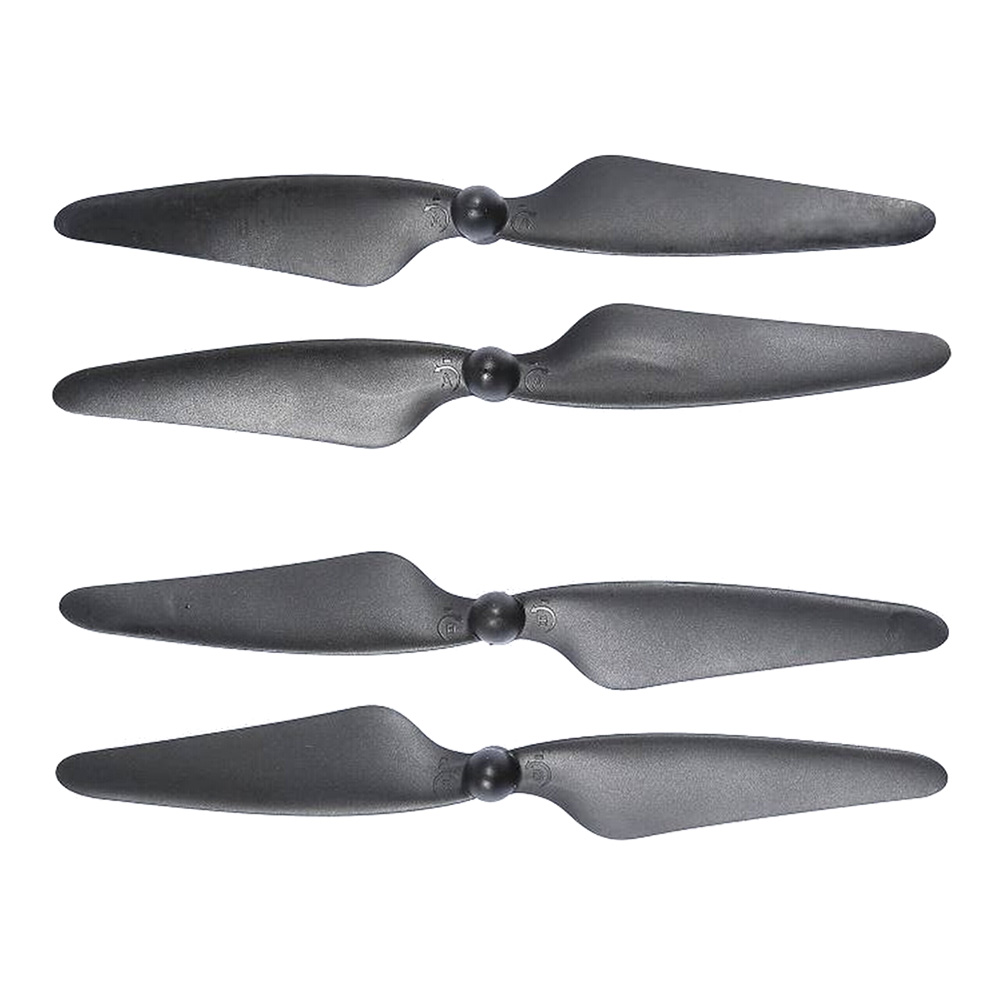 [HK Stock] 4PCS Hubsan X4 H501S H501C H501A RC Quadcopter Spare Part CW CCW Propeller - Black