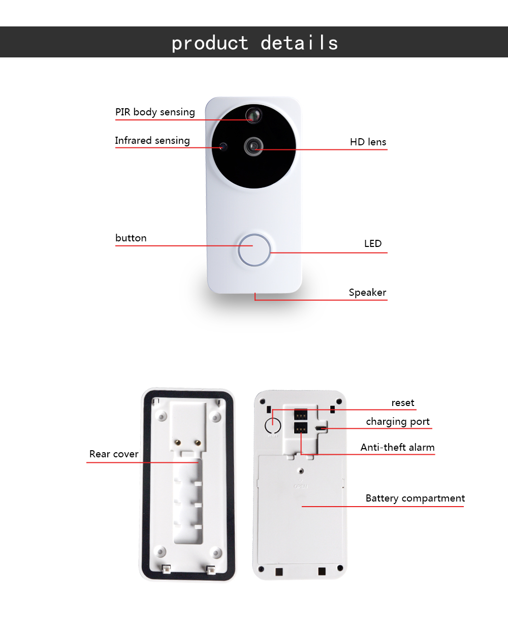 Wi fi video door phone danmini обновить