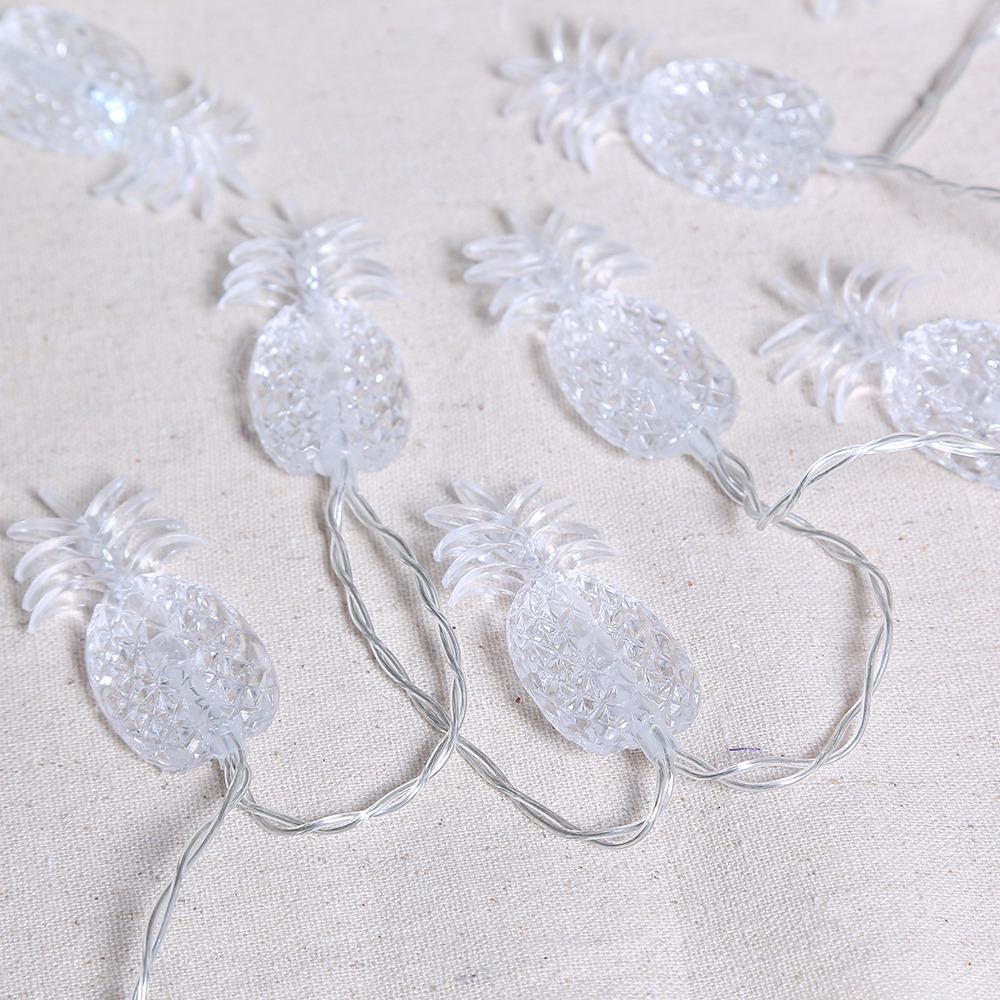 20PCS LED Pineapple Battery LED String Lights Holiday Christmas Party Garden Decoration Lights (2.2 Meters) - Multi-colo