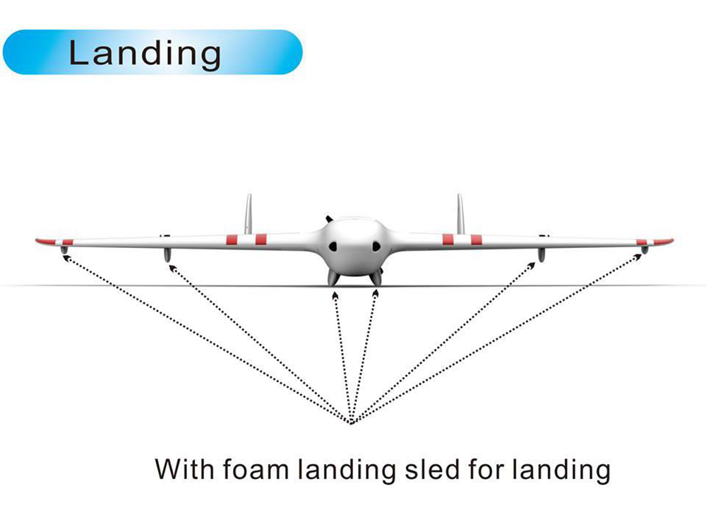 Sonicmodell HD Wing EPO FPV Flying Wing 1213mm Wingspan RC Airplane PNP