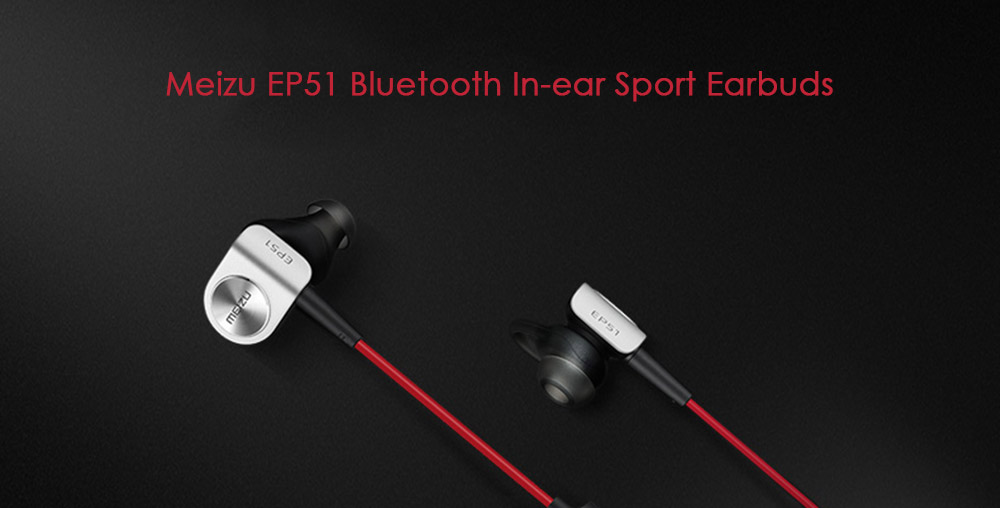 [HK Stock] Original Meizu EP-51 Bluetooth WiFi Music Sport In-ear Earbuds