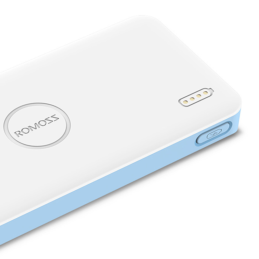 [HK Stock]Original ROMOSS PB10S Qualcomm Quick Charge 2.0 10000mAh Dual USB Two-way Li-polymer Power Bank Mobile Power Charger