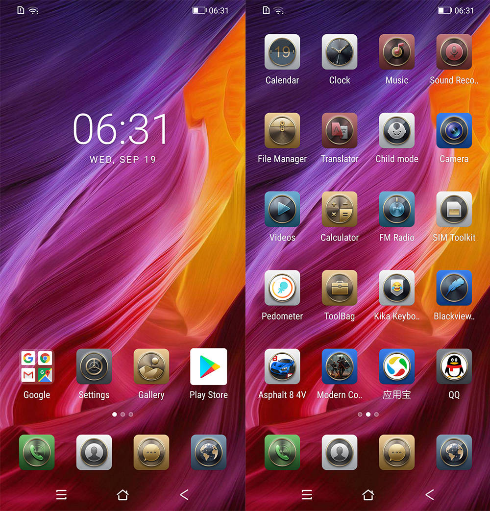 [HK Stock]Blackview BV9600 pro 6.21 Inch 4G LTE Smartphone Helio P60 6GB 128GB 16.0MP + 8.0MP Dual Rear Cameras Android 8.1 IP68 Wireless Charging NFC Face Unlock - Silver