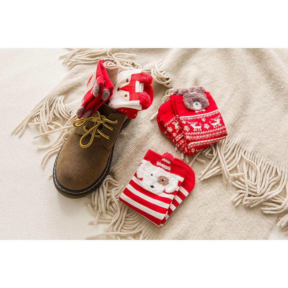 3D Knit Animal Socks Cute Handcrafted Animal Characters Double Layer Cotton Warm Crew Socks Perfect Christmas Gifts For Kids Adults 3 Pcs