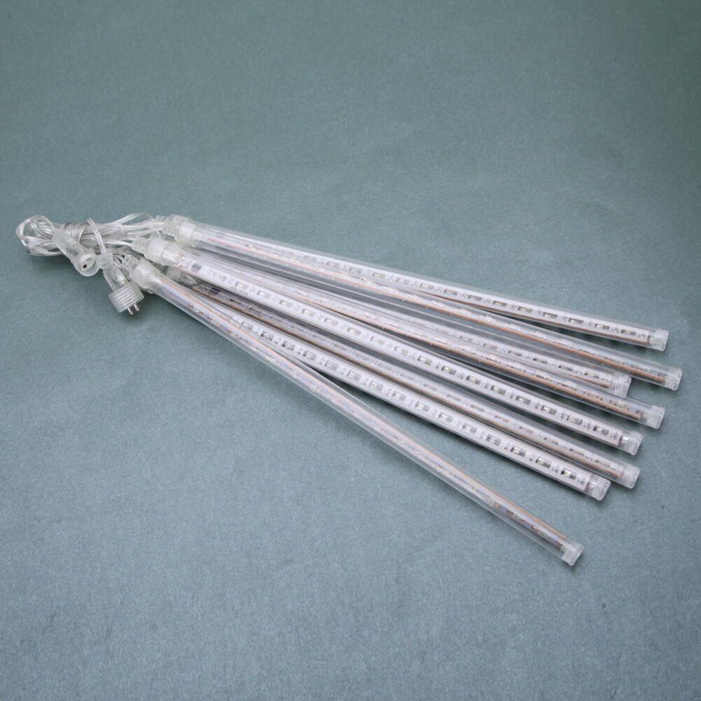 Meteor Shower Rain String Light LED Tube for Christmas Lights Wedding - Multi-color (30CM EU Plug)