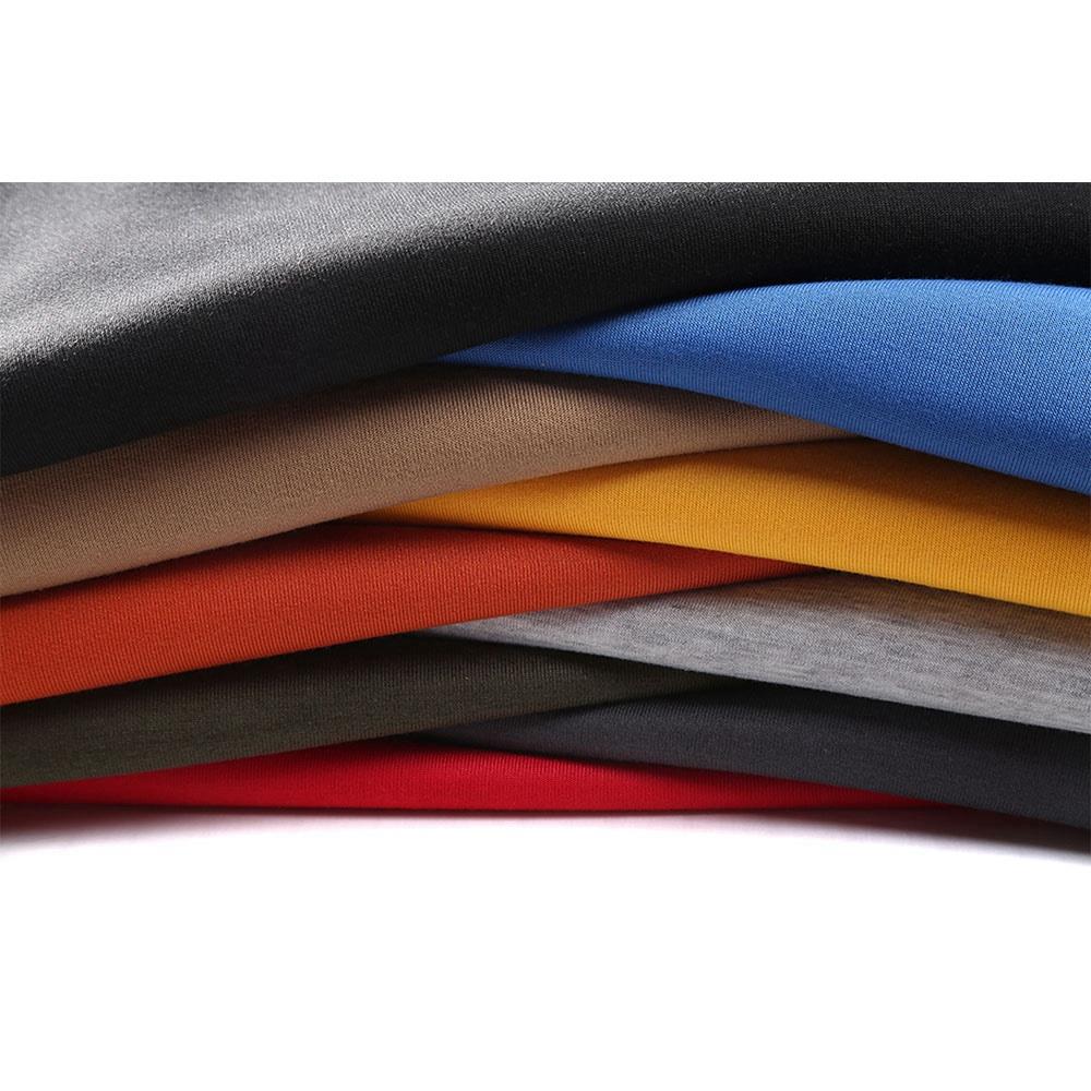 WY18 Men's Autumn Winter Basic Casual Cotton Hoodie Solid Color Size M - Blue