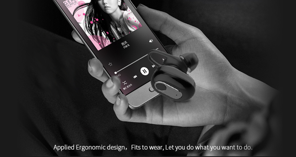 S991 TWS Earphones Dual Bluetooth 5.0+EDR 6.5H Play Time - Black