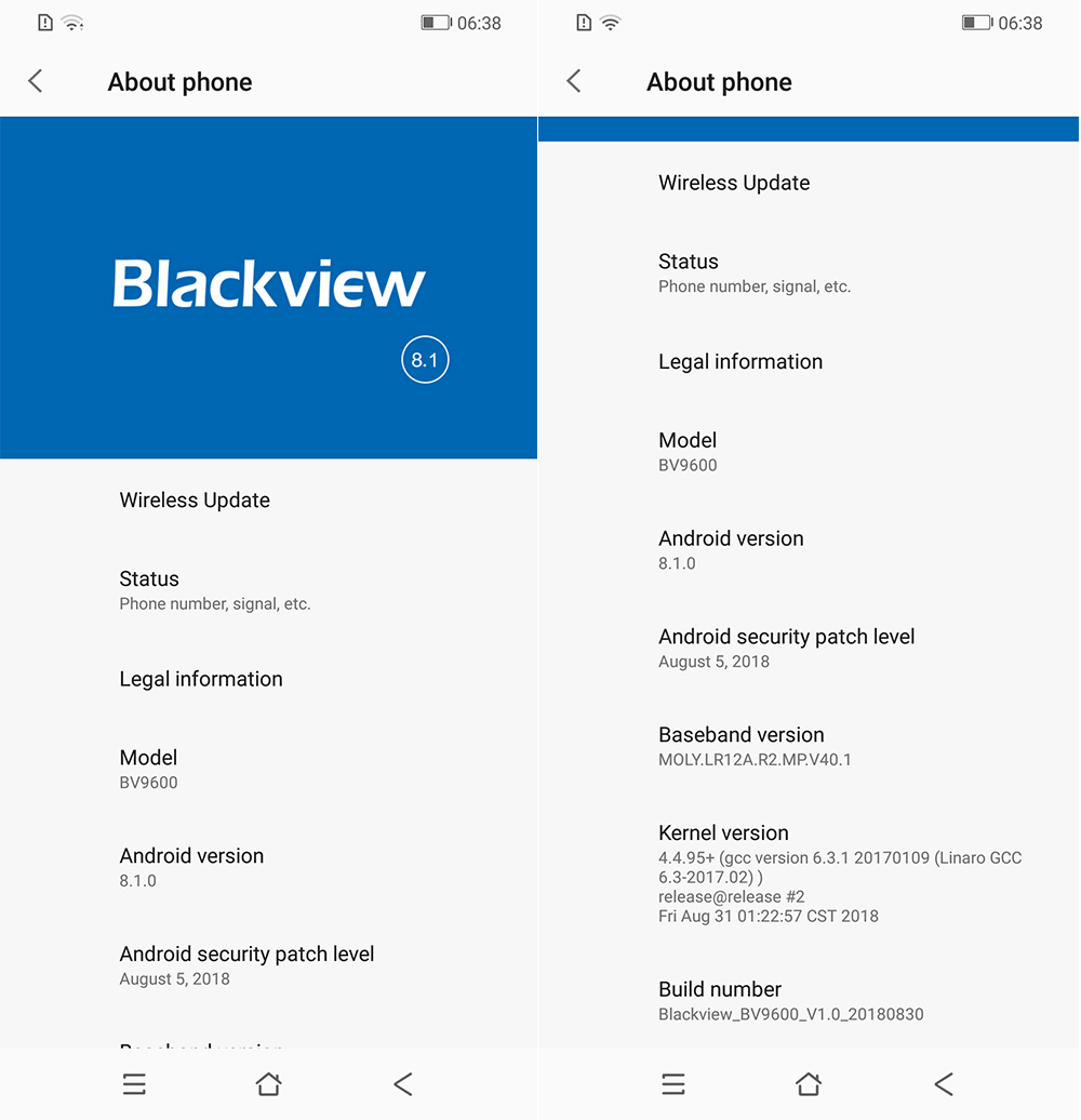 [HK Stock]Blackview BV9600 pro 6.21 Inch 4G LTE Smartphone Helio P60 6GB 128GB 16.0MP + 8.0MP Dual Rear Cameras Android 8.1 IP68 Wireless Charging NFC Face Unlock - Silver