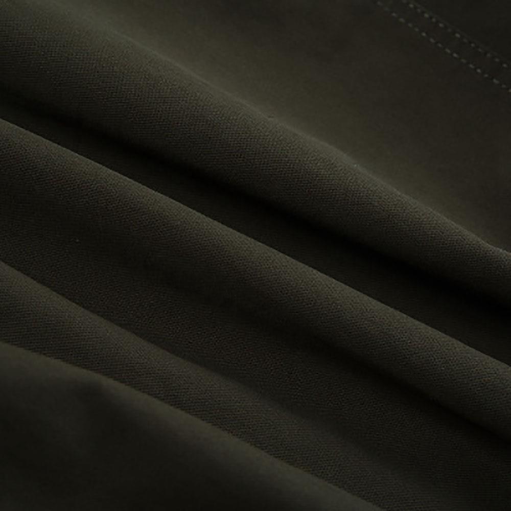 CA806 Men's Autumn Winter Casual Stand Collar Cotton Bomber Jacket Size M - Army Green
