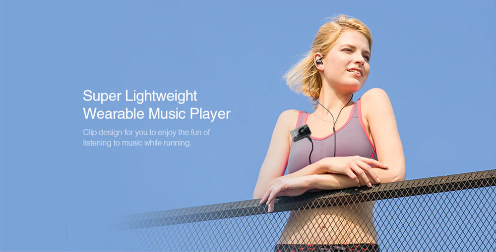 EV374BK Clip Mini USB MP3 Music Media Player 16GB  Micro SD TF Card