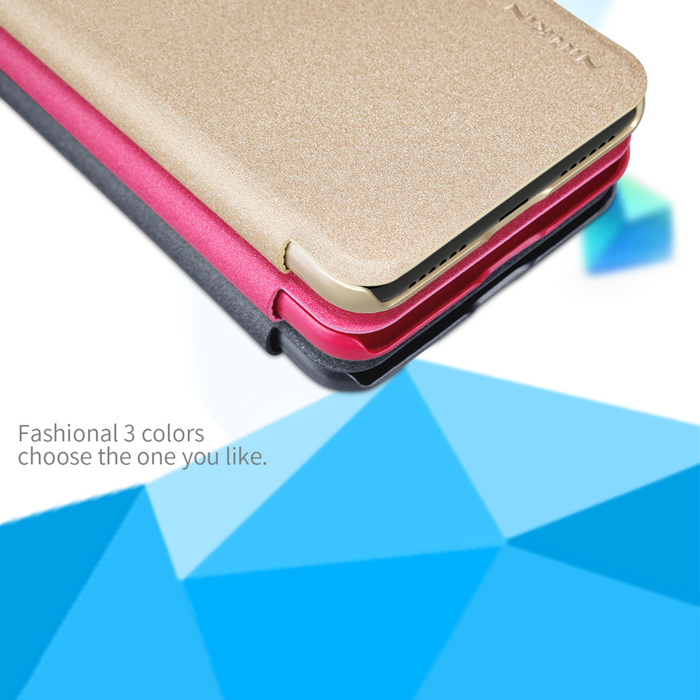 Nillkin Sparkle Series Hard Phone Case for Xiaomi Redmi Note 6 Pro Play Protective Phone Shell - Gray