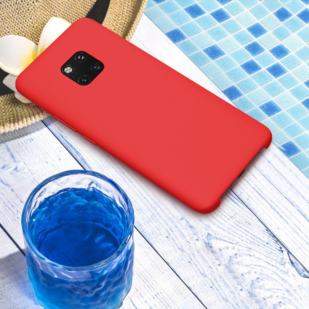 NILLKIN Silicon Phone Case for HUAWEI Mate 20 Pro Protective Back Cover - Black