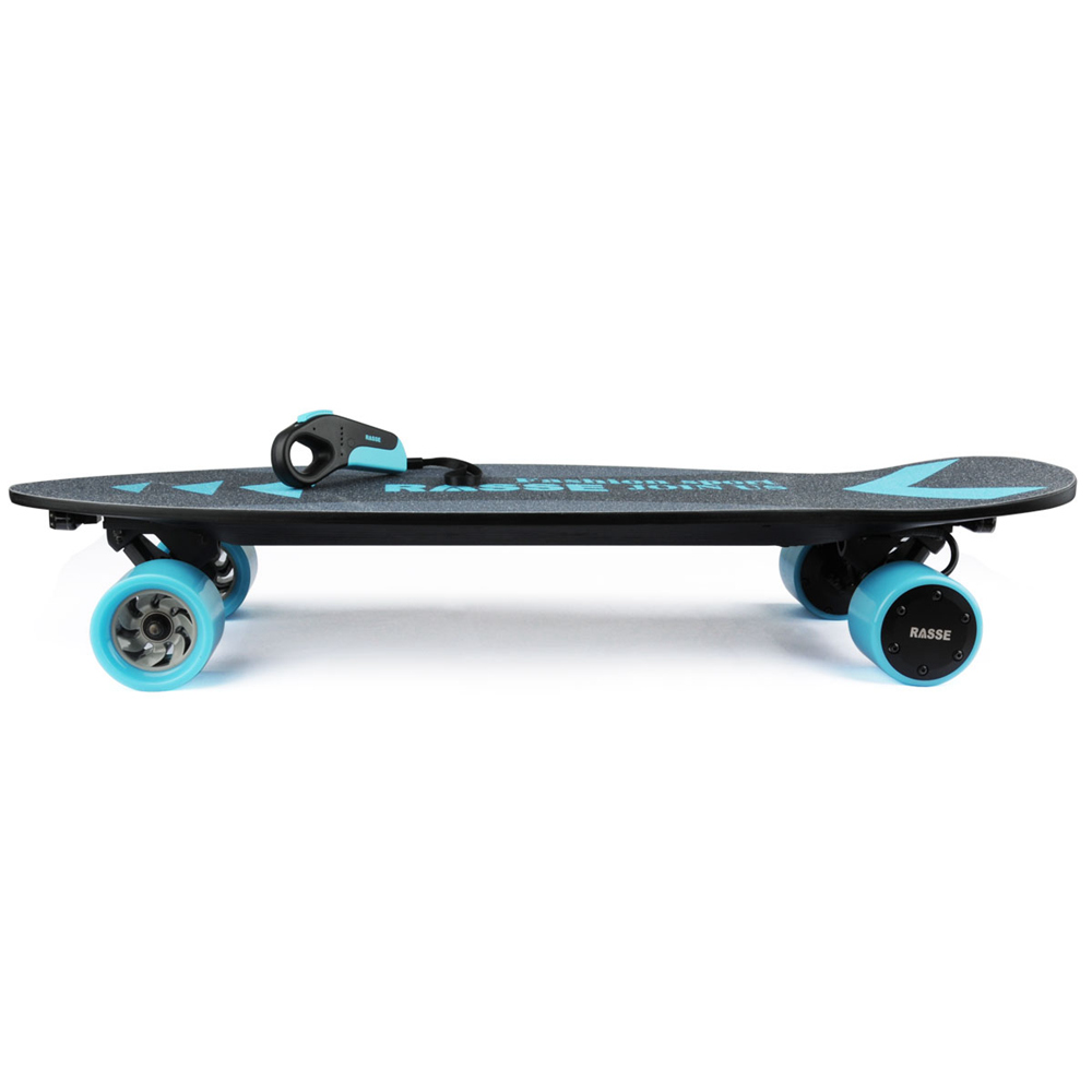 [EU Stock] RASSE YB-D001 Electric Skateboard Wireless Remote Control Dual 350W Motors 25km/h EU Plug - Blue