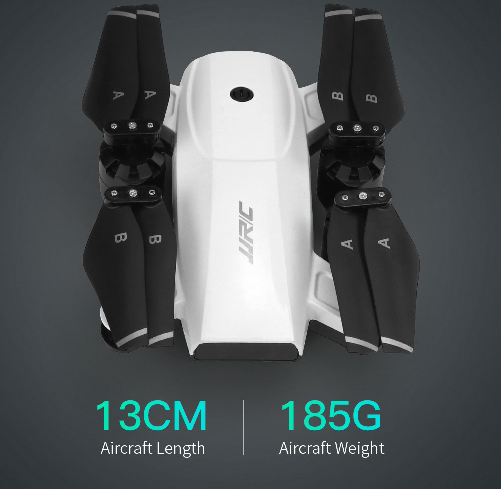 JJRC H78G 1080P GPS  5G WiFi FPV Foldable RC Drone Follow Me Mode RTF - White