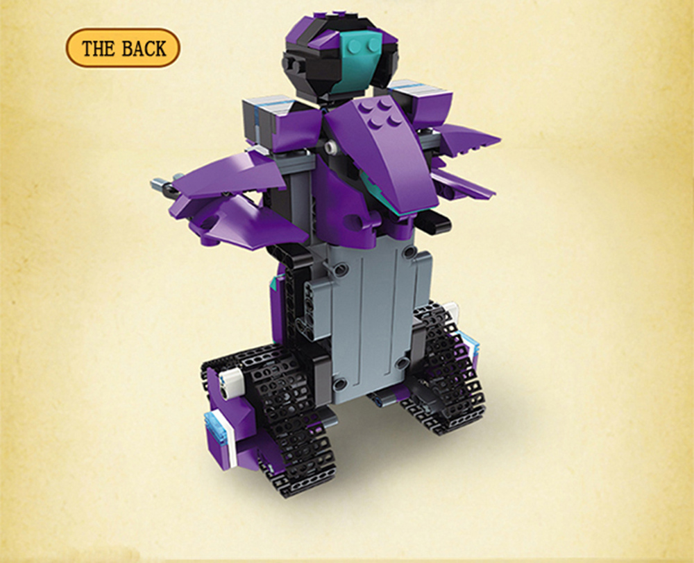 MoFun M3 BB13003 333PCS 2.4G 4CH DIY Smart Remote Control Building Block RC Robot Toy