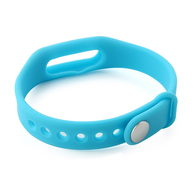 Replacement Wrist Strap Wearable Wrist Band for XIAOMI MI Band Blue