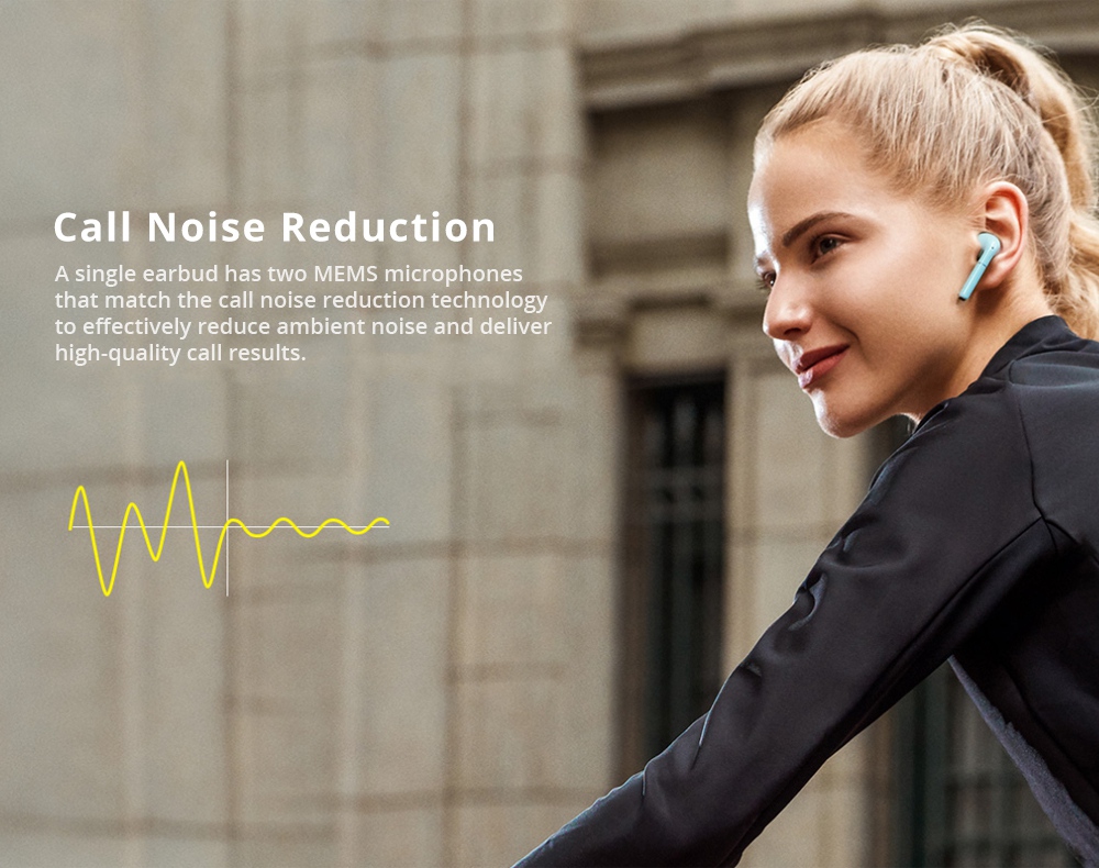 HUAWEI Honor FlyPods TWS Earbuds Bluetooth 5.0 Touch Control IP54 Water-resistant - Blue