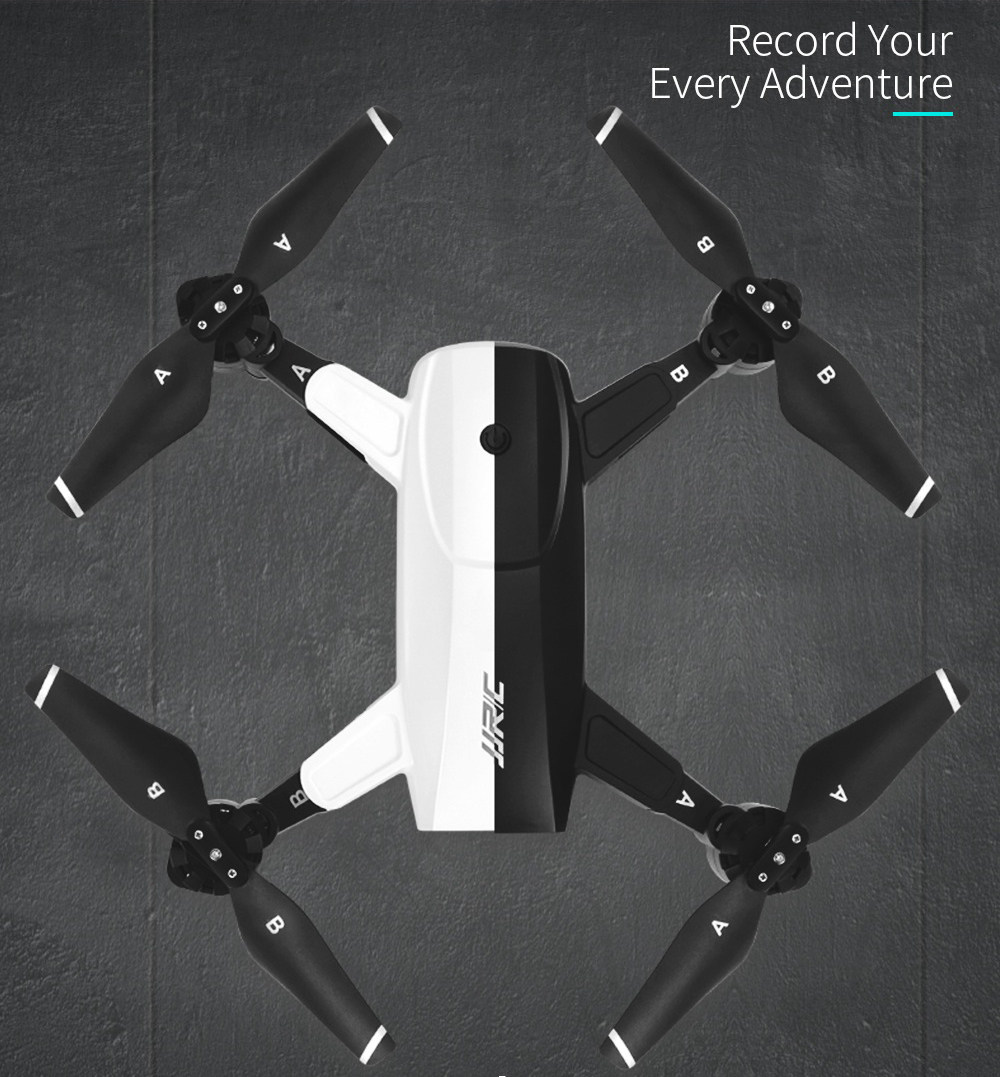 JJRC H78G 1080P GPS  5G WiFi FPV Foldable RC Drone Follow Me Mode RTF - Black